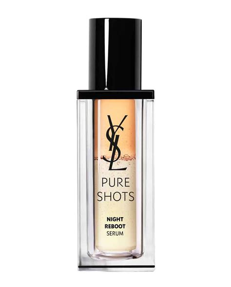 serum yves saint laurent pure shots|ysl night reboot serum review.